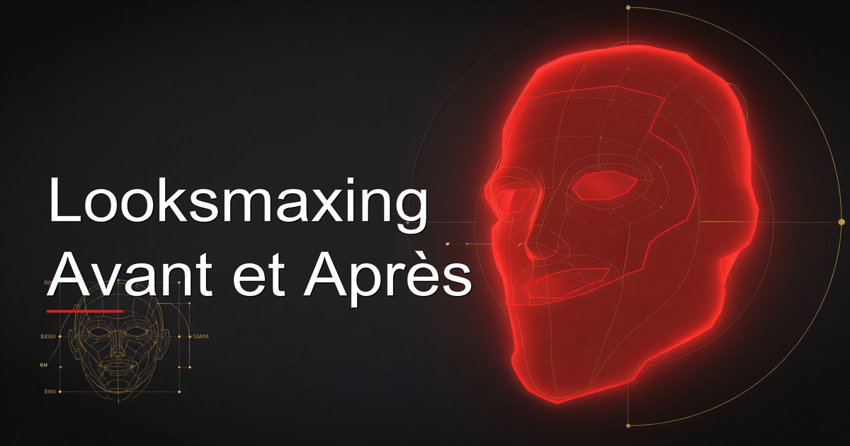 Looksmaxing Avant et Après