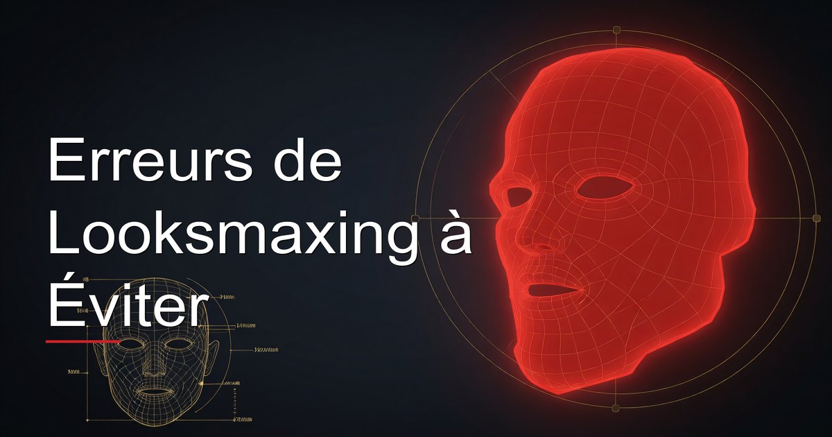 Erreurs de Looksmaxing à Éviter