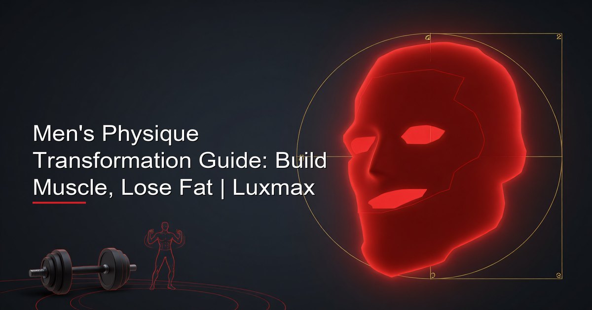 Men's Physique Transformation Guide: Build Muscle, Lose Fat | Luxmax