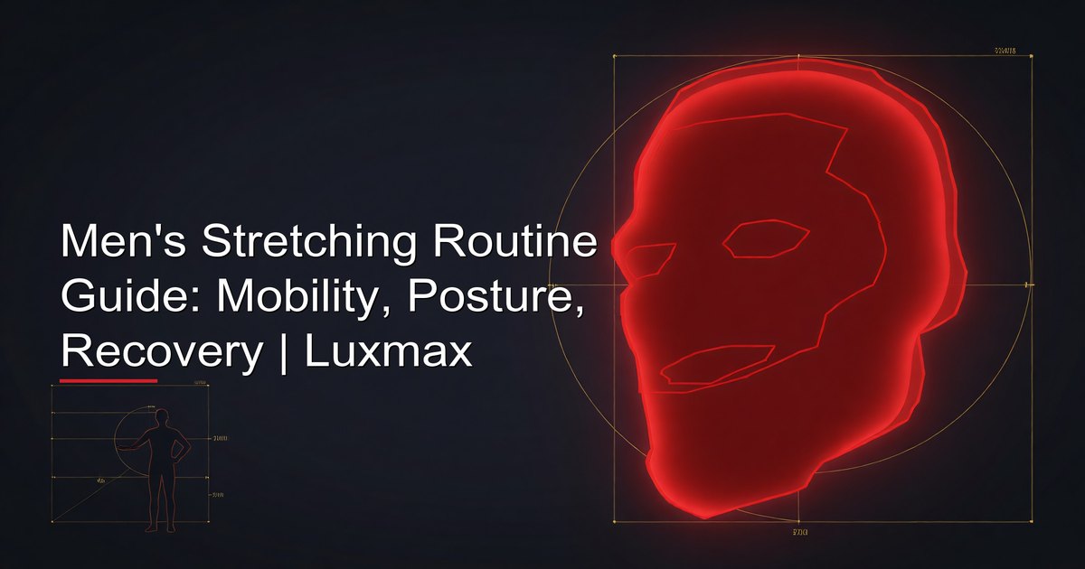 Men's Stretching Routine Guide: Mobility, Posture, Recovery | Luxmax
