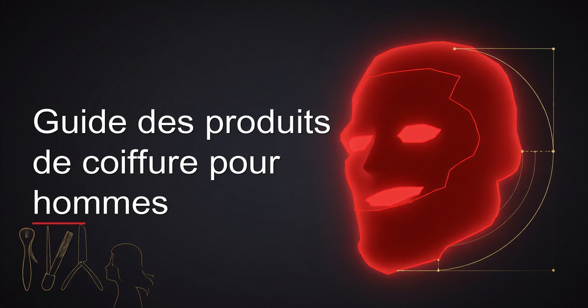 Guide des produits de coiffure pour hommes