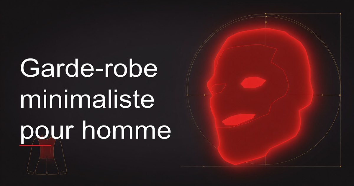 Garde-robe minimaliste pour homme