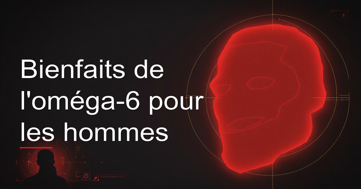 Bienfaits de l'oméga-6 pour les hommes