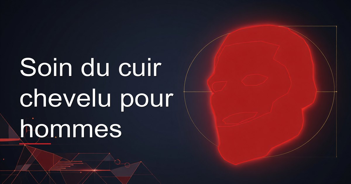 Soin du cuir chevelu pour hommes