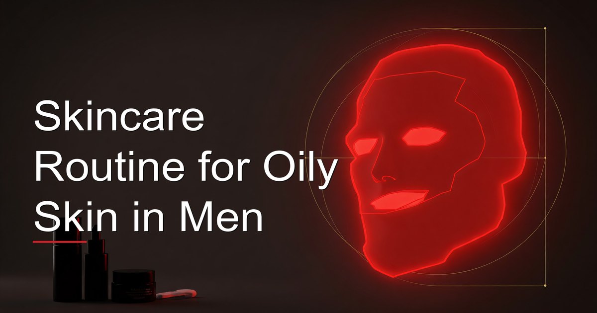 Routine de Soins pour Peau Grasse chez l'Homme