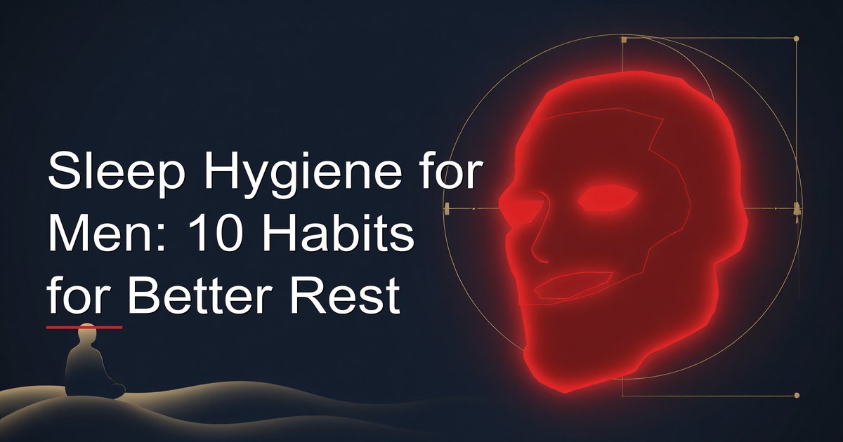 Hygiène du sommeil pour hommes : 10 habitudes pour mieux dormir