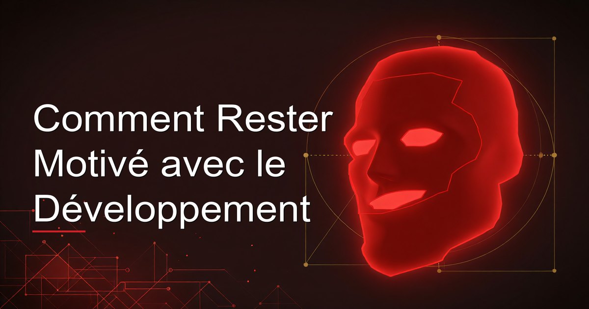 Comment Rester Motivé avec le Développement