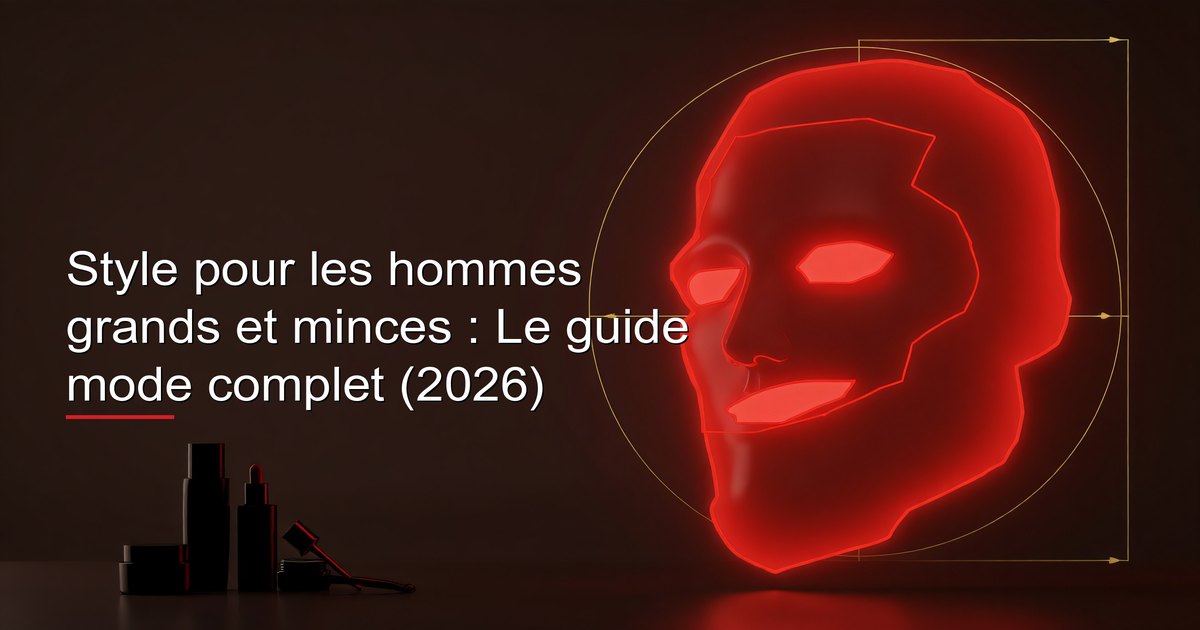 Style pour les hommes grands et minces : guide mode complet montrant les règles de coupe, le système de superpositions, la stratégie de proportions et les essentiels du vestiaire pour les silhouettes grandes et fines