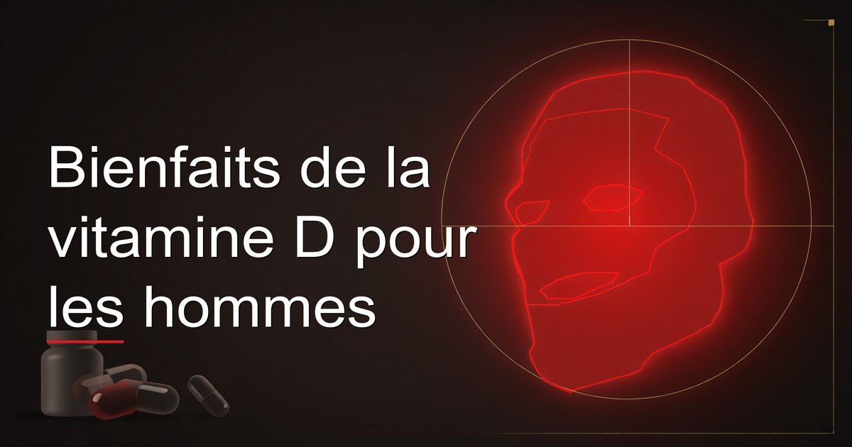 Bienfaits de la vitamine D pour les hommes