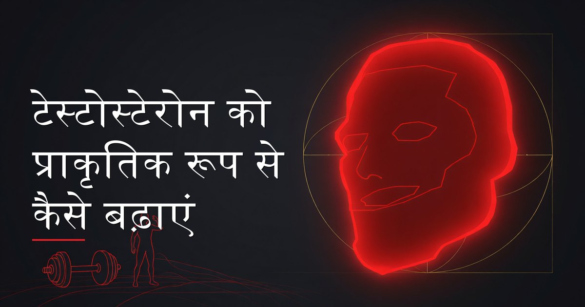 भोर में ट्रेनिंग करता हुआ पुरुष — नींद और व्यायाम प्राकृतिक टेस्टोस्टेरोन उत्पादन के लिए दो सबसे अधिक प्रभाव वाली आदतें हैं