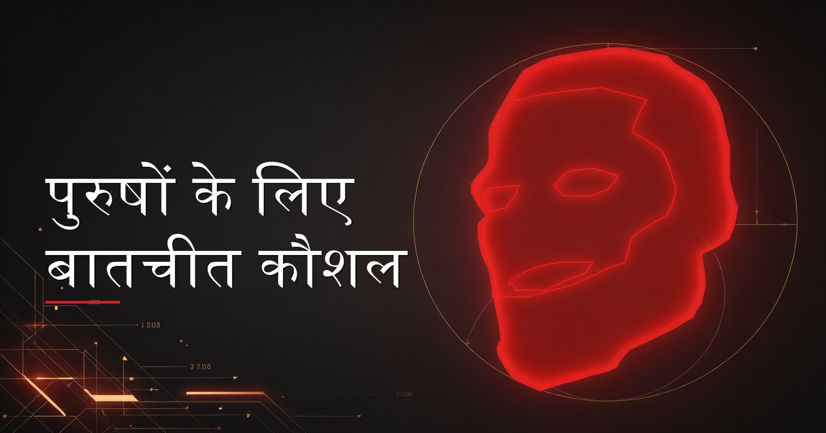 दो पुरुष एक आकर्षक बातचीत करते हुए, पुरुषों के लिए बातचीत कौशल का उदाहरण दर्शाते हुए