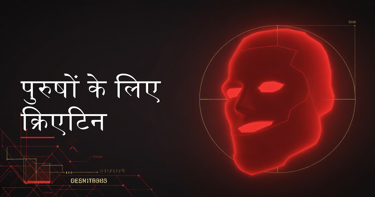 पुरुष क्रिएटिन सप्लीमेंट लेते हुए
