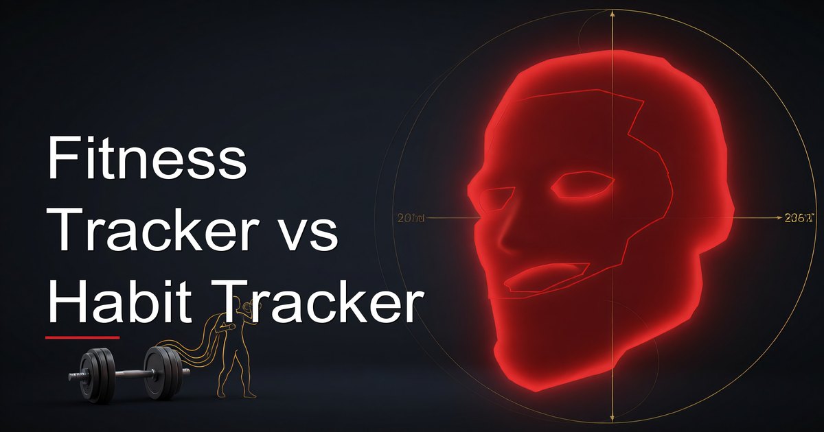 Fitness tracker vs habit tracker तुलना