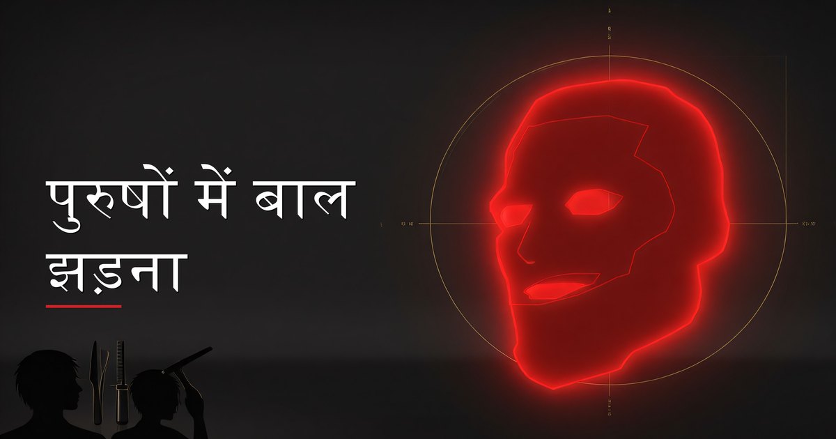 पुरुषों में बाल झड़ना — कारण, जीवनशैली कारक, और आप वास्तव में क्या नियंत्रित कर सकते हैं