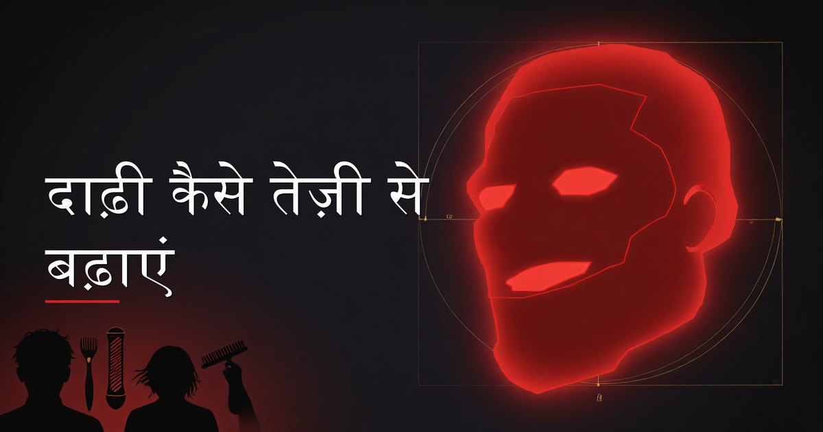 दाढ़ी कैसे तेज़ी से बढ़ाएं