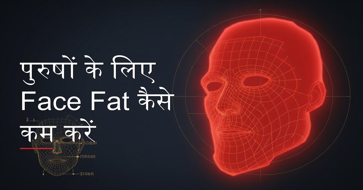 पुरुषों के लिए face fat कैसे कम करें — defined jawline के लिए proven आहार, व्यायाम, और जीवनशैली रणनीतियां