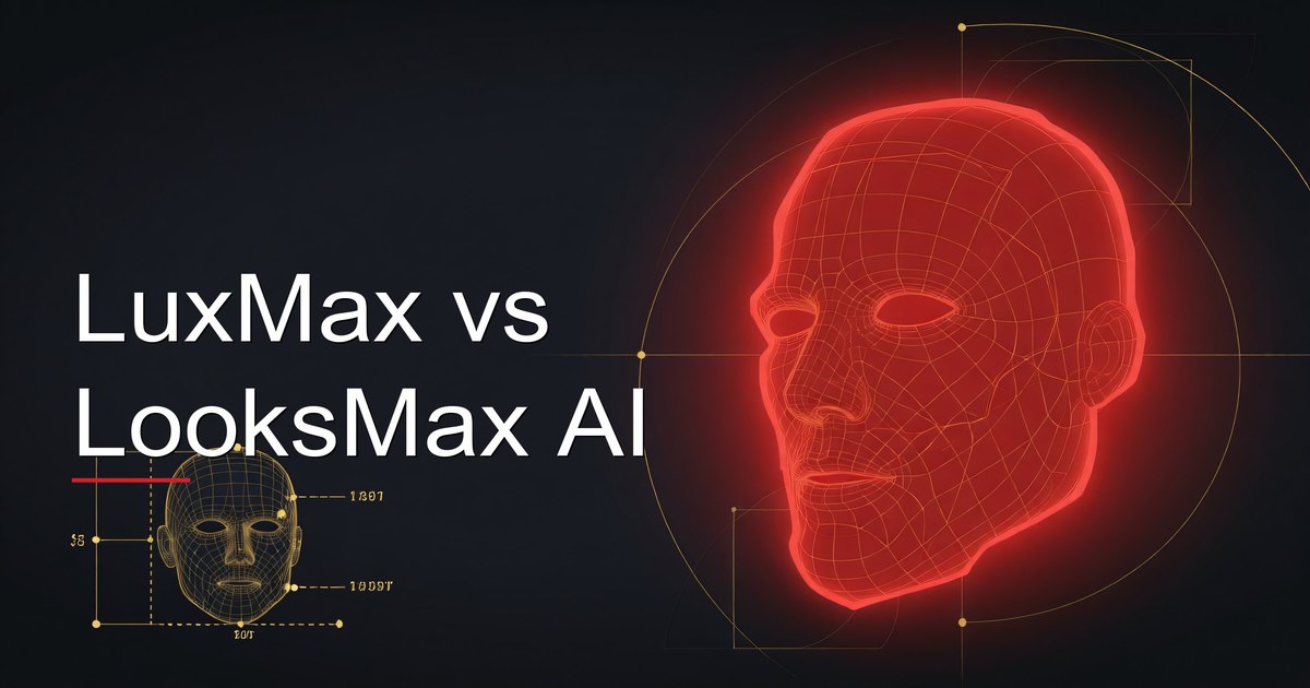 LuxMax बनाम LooksMax AI ऐप तुलना — फीचर, मूल्य निर्धारण और परिणाम