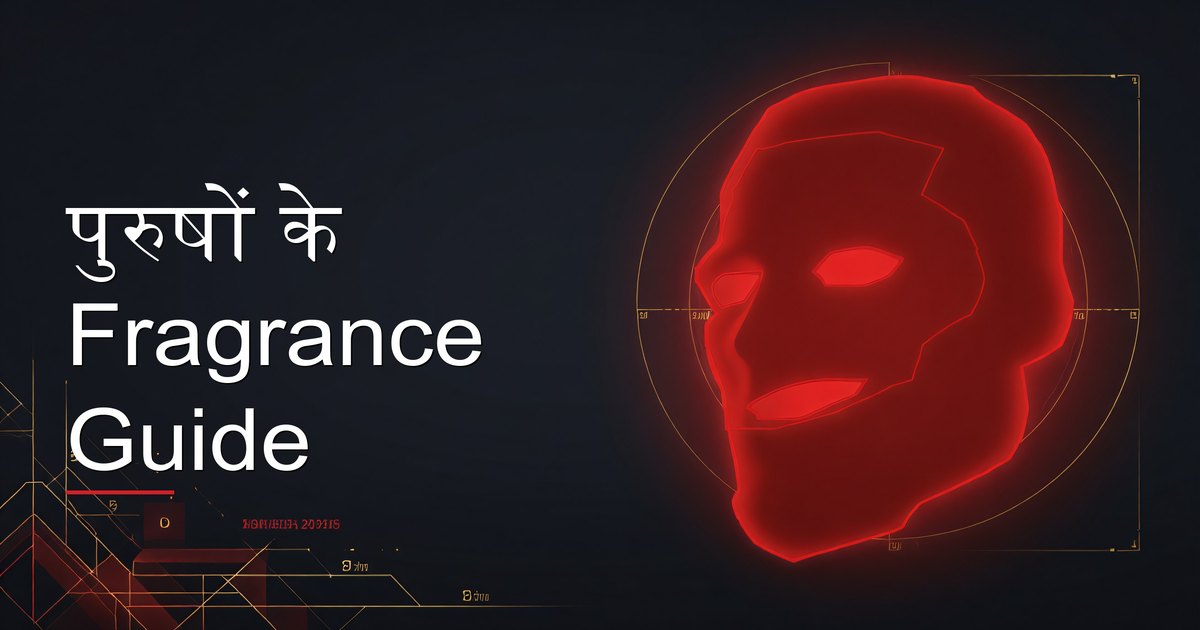 एक पुरुष pulse points पर cologne लगाते हुए, fragrance guide का पालन करते हुए