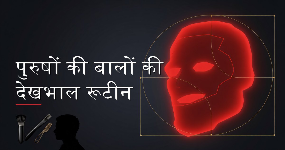 एक व्यक्ति दैनिक बाल देखभाल रूटीन के हिस्से के रूप में अपने बाल धो और कंडीशन कर रहा है