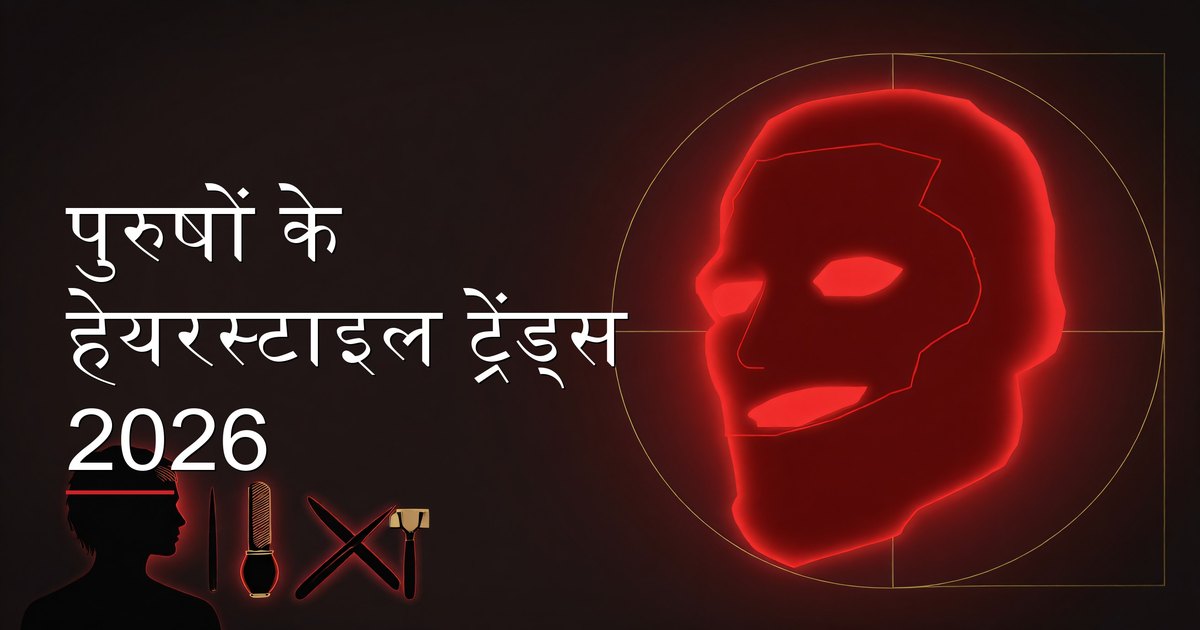 पुरुषों के हेयरस्टाइल ट्रेंड्स 2026 — टेक्सचर्ड क्रॉप, फेड, और आधुनिक कट्स