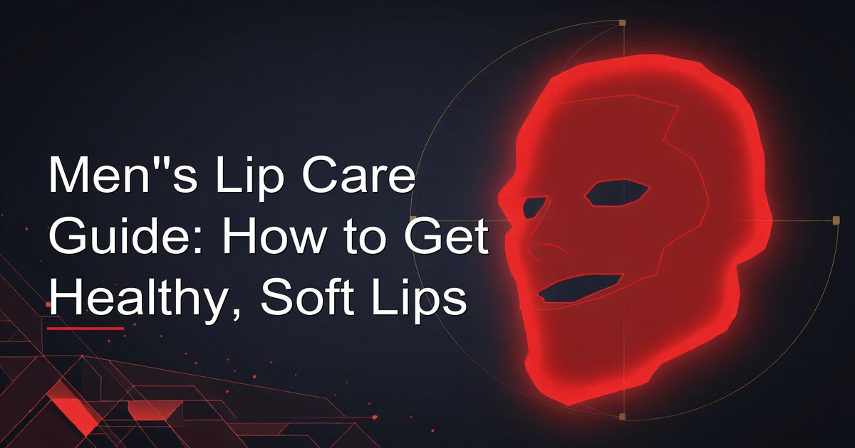 पुरुषों के लिए लिप केयर उत्पाद — लिप बाम, स्क्रब और SPF प्रोटेक्शन