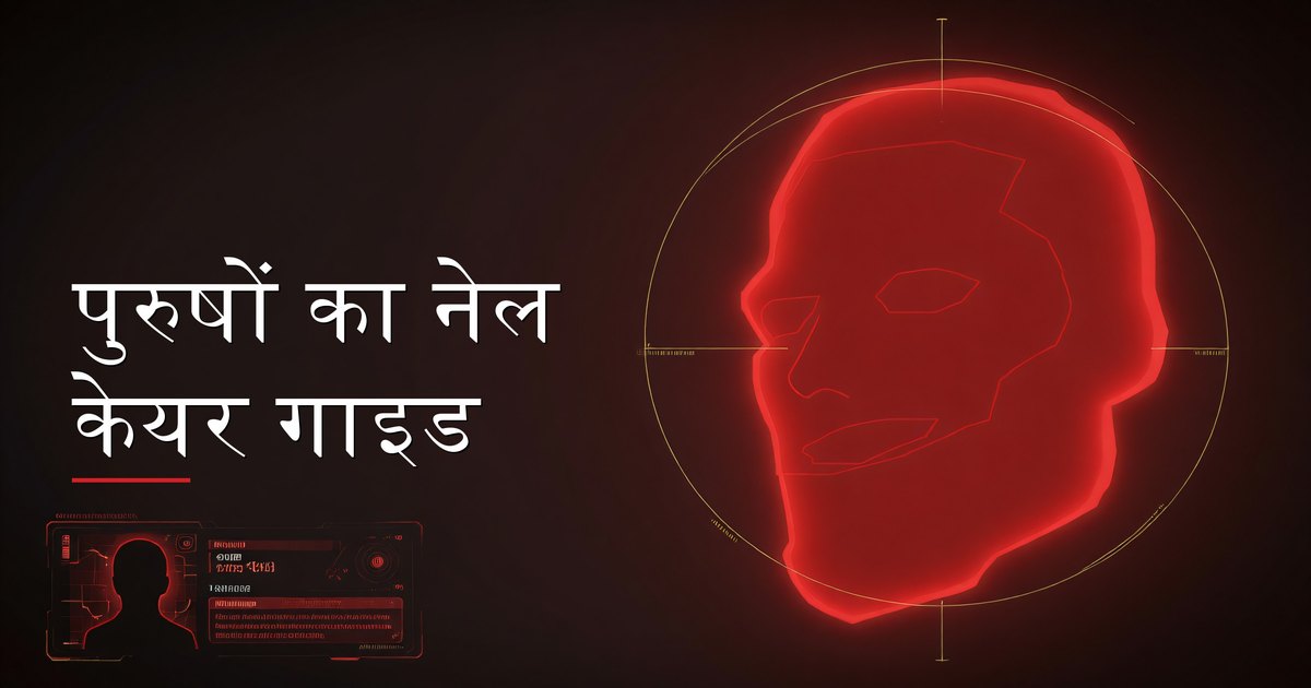 पुरुषों के नेल ग्रूमिंग टूल्स जिनमें क्लिपर, फाइल, और क्यूटिकल पुशर साफ सतह पर रखे हैं