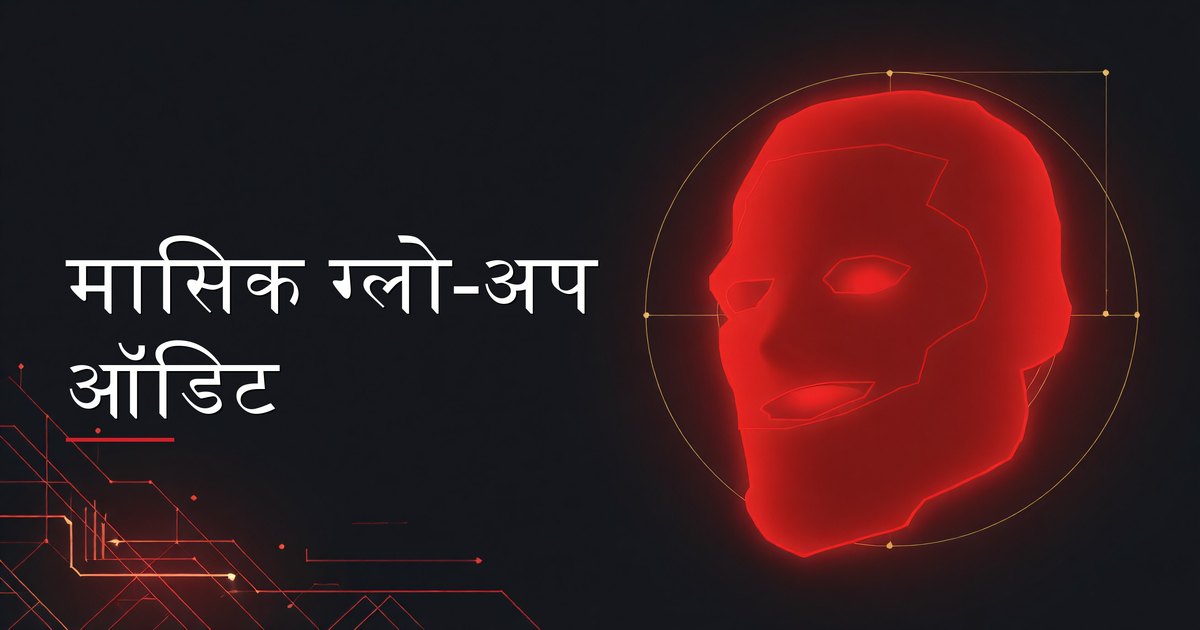 मासिक ग्लो-अप ऑडिट