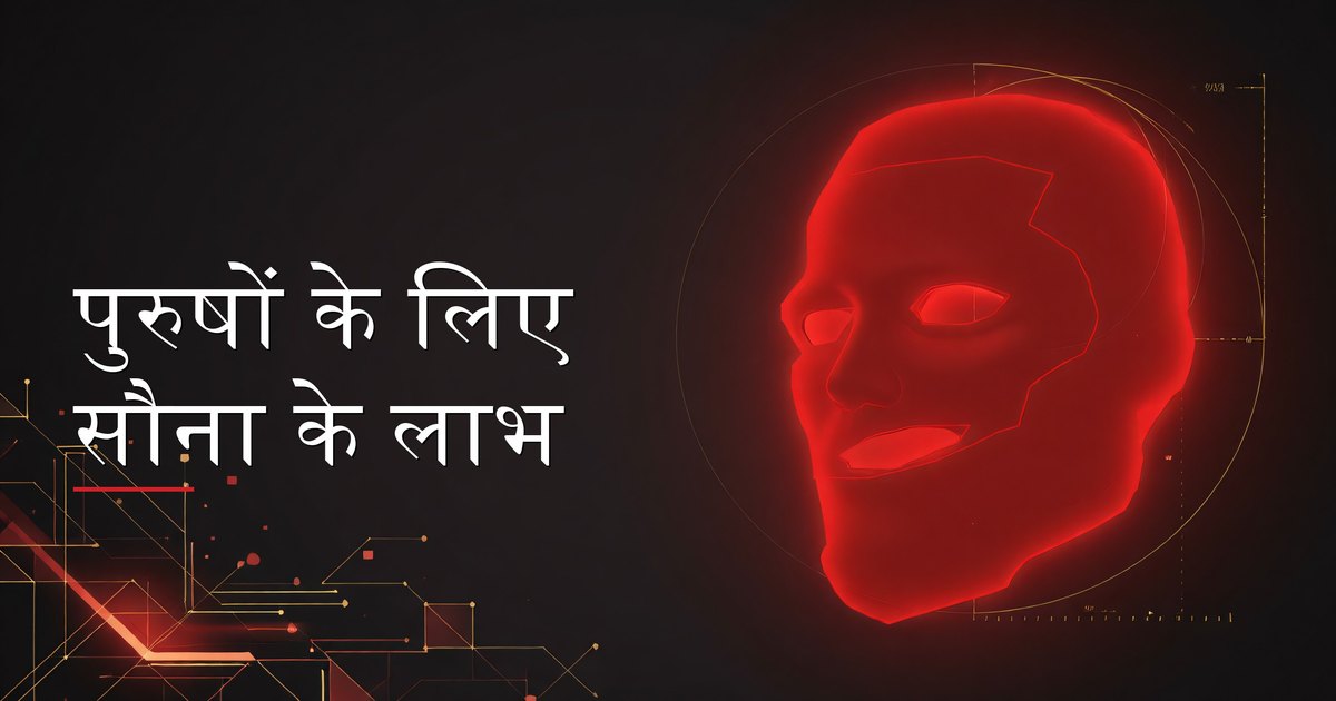 रिकवरी और स्वास्थ्य लाभ के लिए पारंपरिक फिनिश सौना में आराम करता हुआ पुरुष