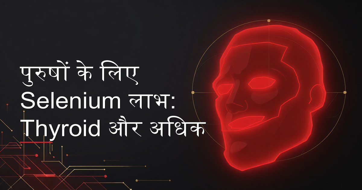 Brazil nuts और supplements जैसे selenium-समृद्ध खाद्य पदार्थ, पुरुषों के लिए selenium लाभ दर्शाते हुए