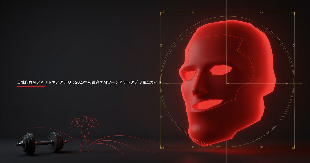 男性向けAIフィットネスアプリ：2026年の最高のAIワークアウトアプリ完全ガイド