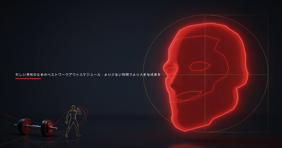 忙しい男性のためのベストワークアウトスケジュール
