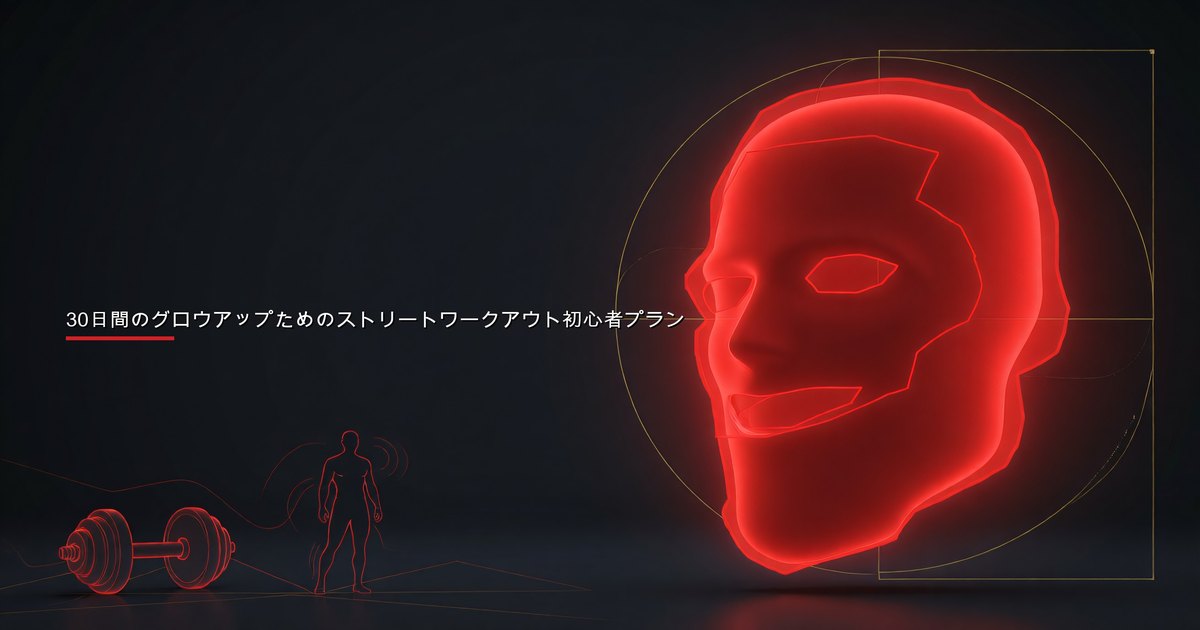 30日間のグロウアップためのストリートワークアウト初心者プラン