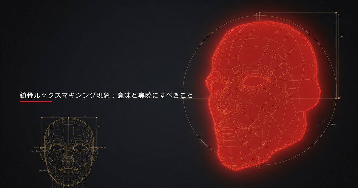 鎖骨ルックスマキシング現象と鎖骨エリアについて現実的に変えられるものを理解する