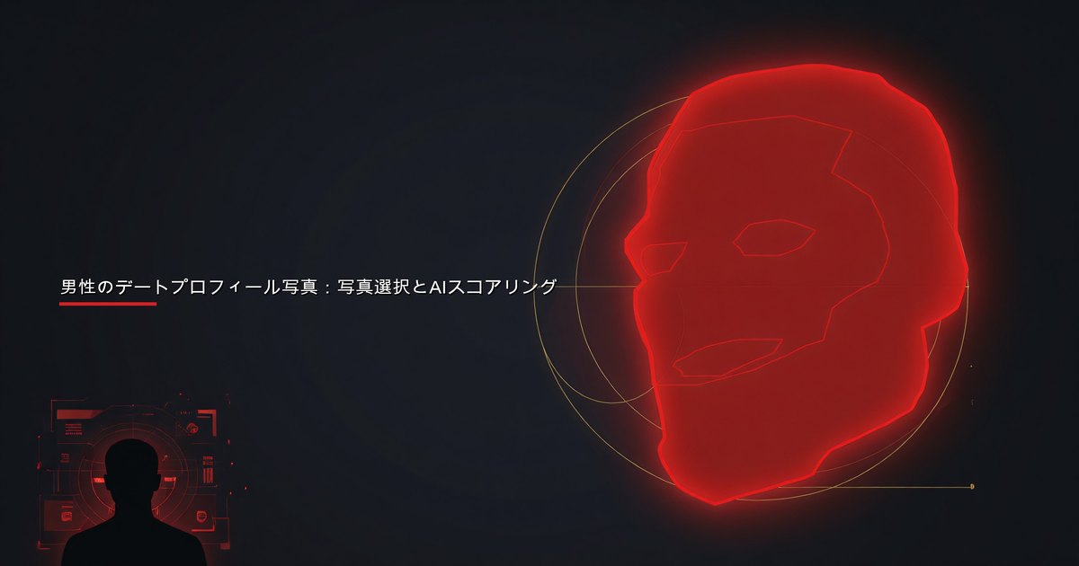 自然光と自信ある姿勢で屋外のデートプロフィール写真を撮る男性