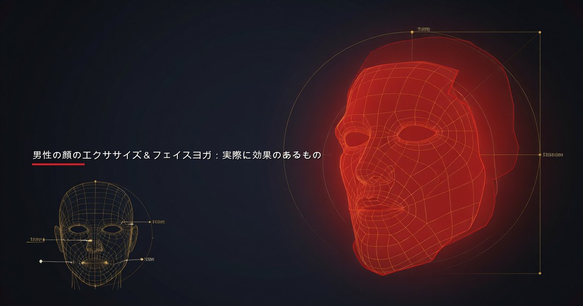 エビデンスに基づく男性の顔のエクササイズとフェイスヨガのガイド