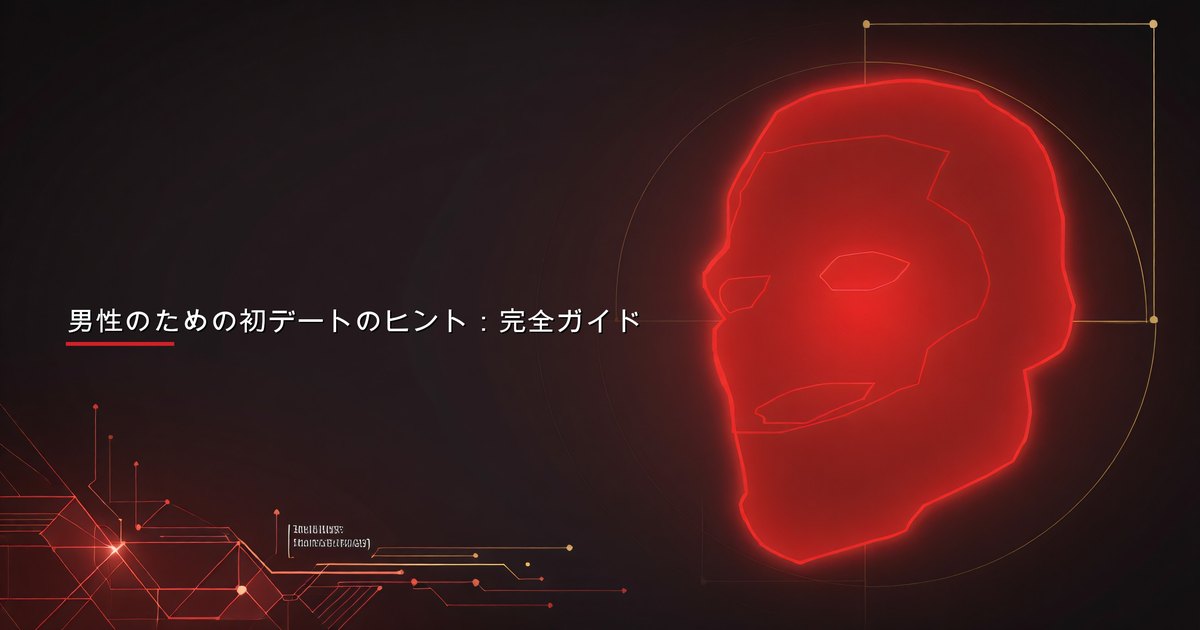 初デートの準備をし、服装を整え自分の姿を確認する男性