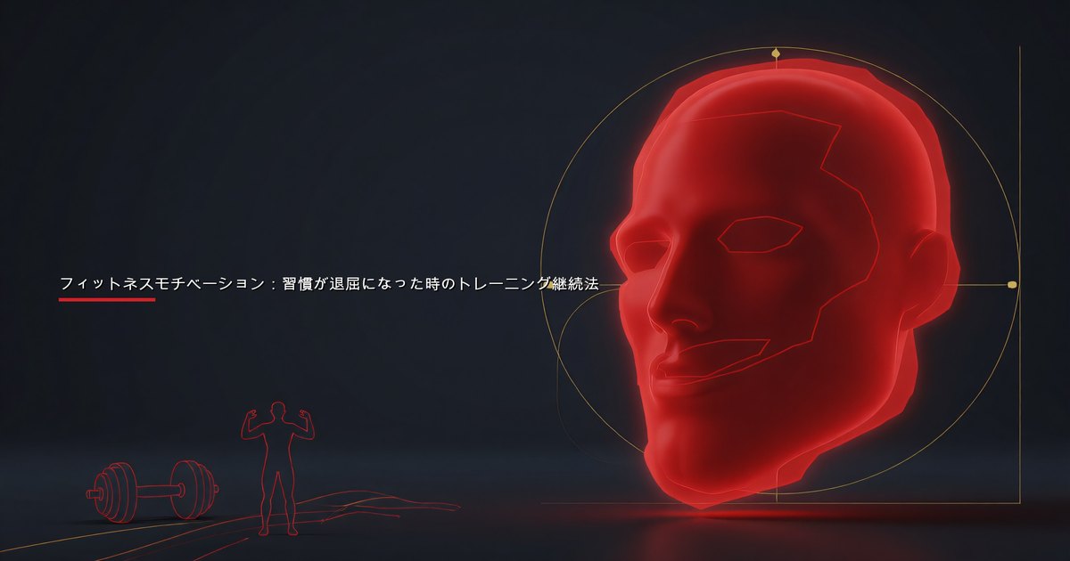 フィットネスモチベーション：習慣が退屈になった時のトレーニング継続法