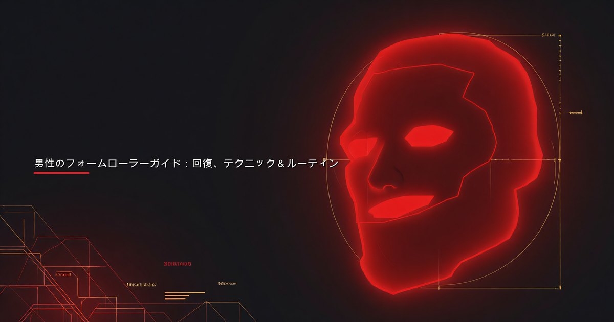 男性のフォームローラーガイド：回復、テクニック＆ルーティン