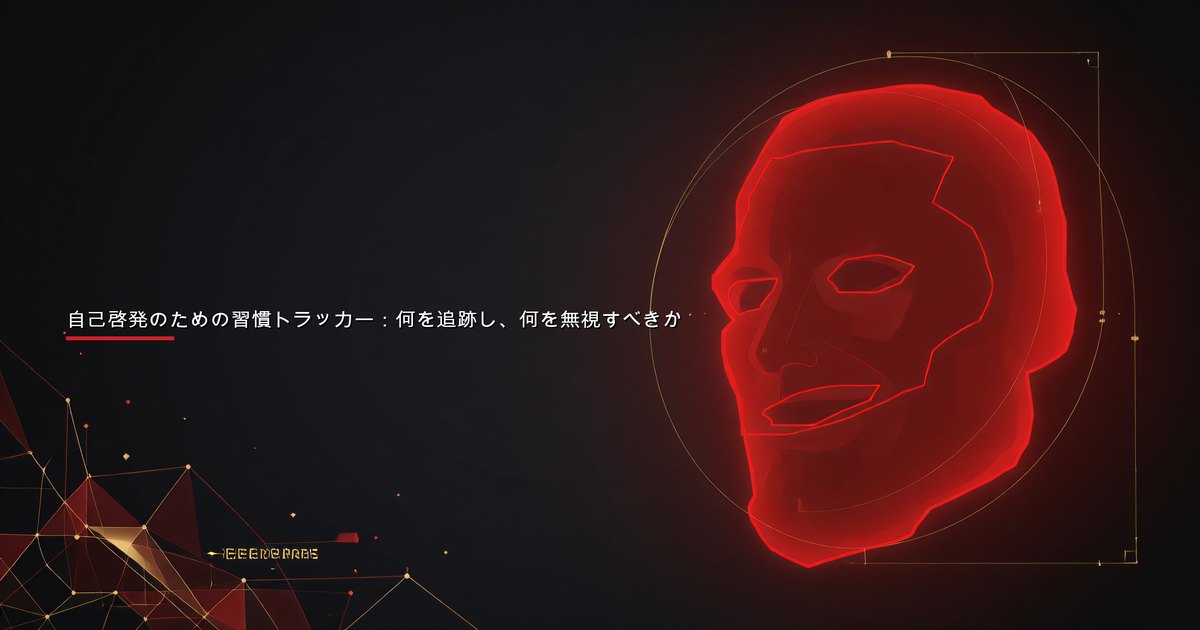 自己啓発のための習慣トラッカー：何を追跡し、何を無視すべきか