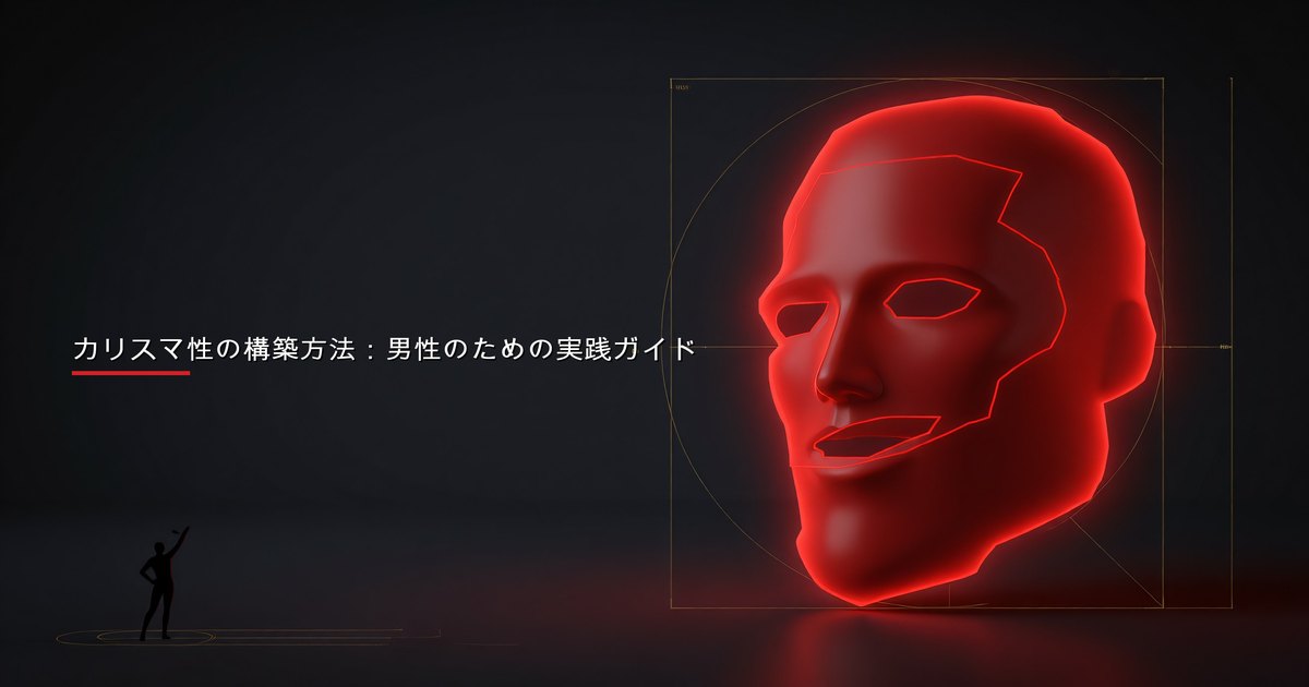 社会的スキルの練習と自信のある会話でカリスマ性を構築する男性