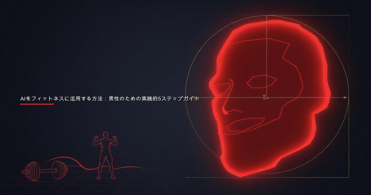 AIをフィットネスに活用する方法：男性のための実践的5ステップガイド