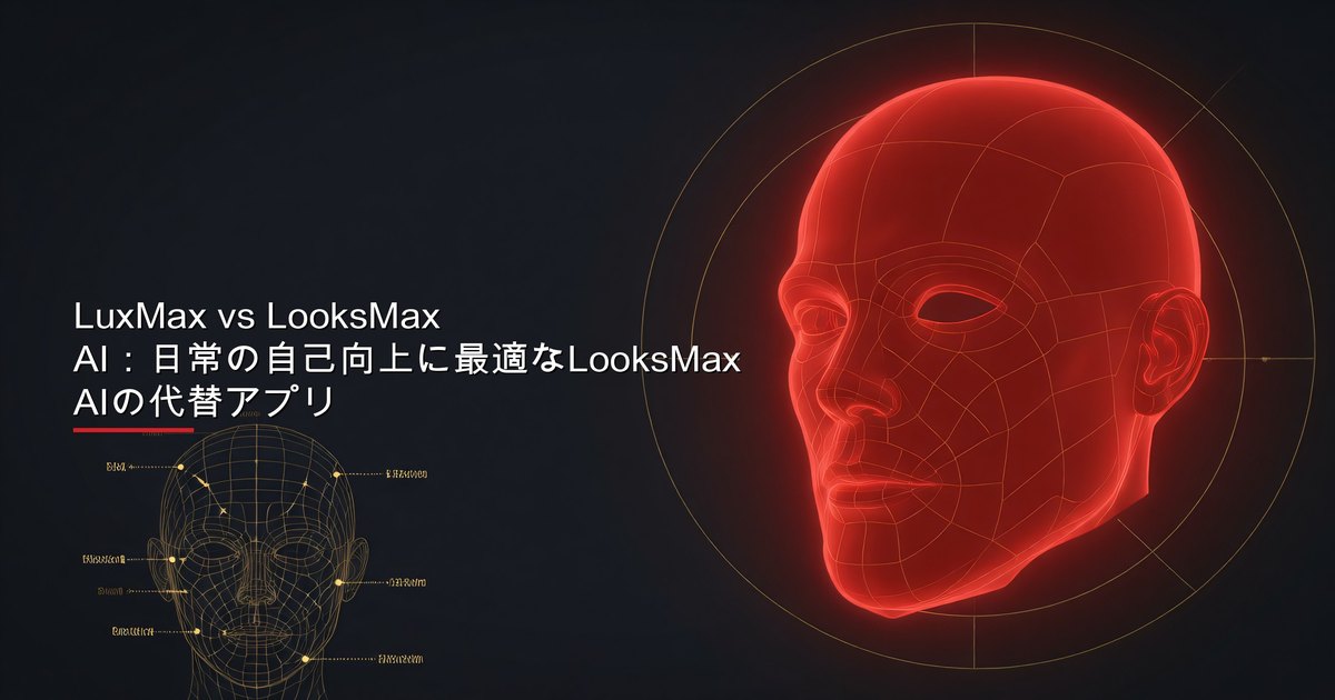 LuxMax vs LooksMax AI：日常の自己向上に最適なLooksMax AIの代替アプリ