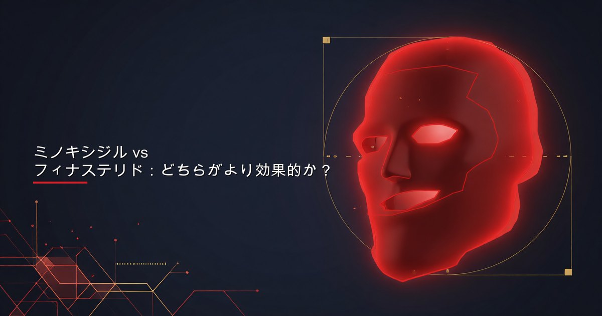 男性の薄毛治療におけるミノキシジルとフィナステリドの比較