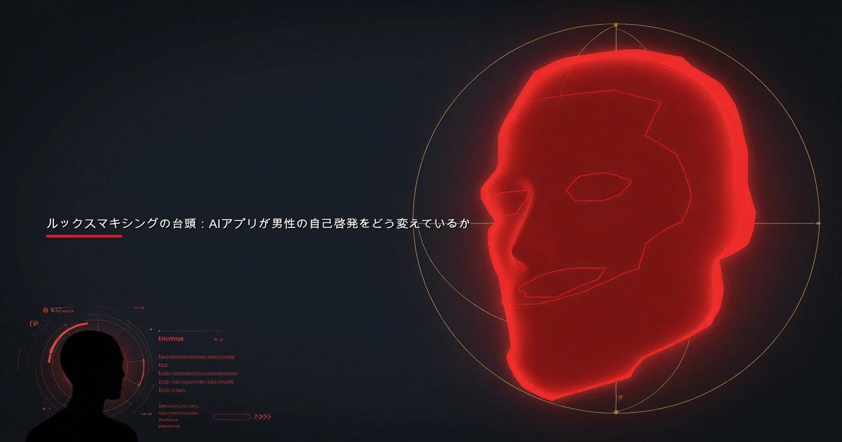 ルックスマキシングの台頭：AIアプリが男性の自己啓発をどう変えているか