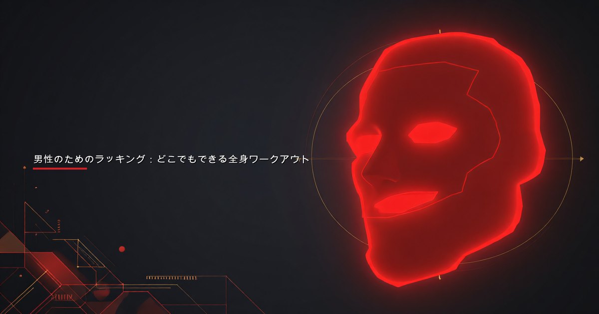 男性のためのラッキング：どこでもできる全身ワークアウト