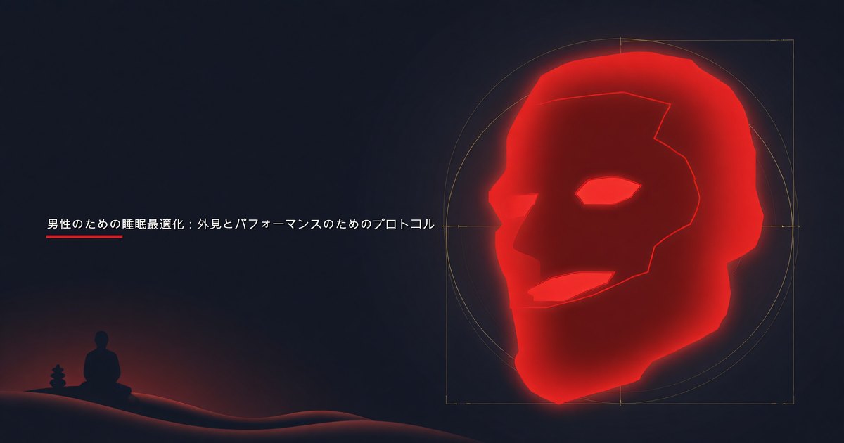 より良い外見とパフォーマンスのために睡眠環境を最適化する男性