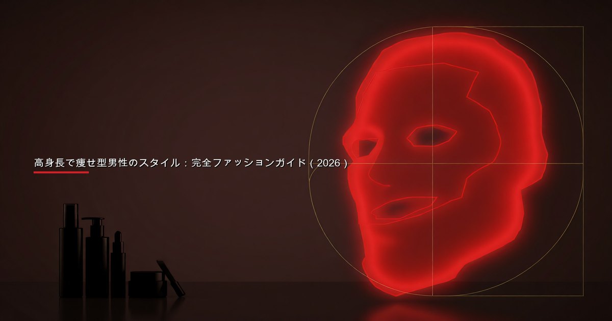 高身長で痩せ型男性のスタイル：フィットのルール、レイヤードシステム、プロポーション戦略、ワードローブの基本を示す完全ファッションガイド