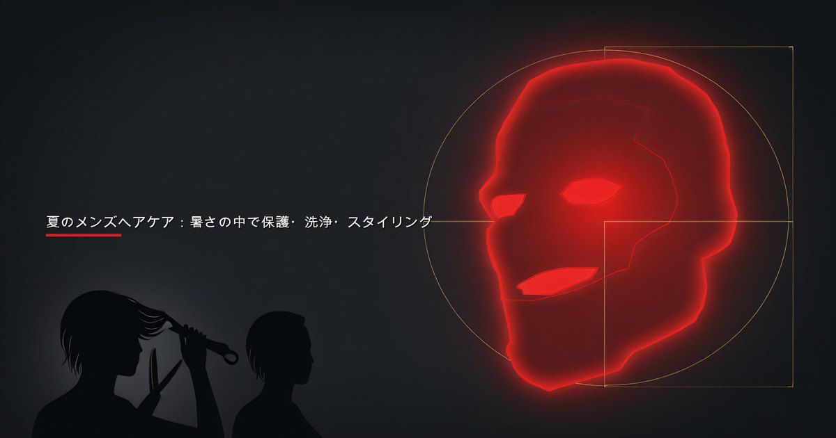 シャワー後の晴れた日に健康的な夏の髪をスタイリングする男性