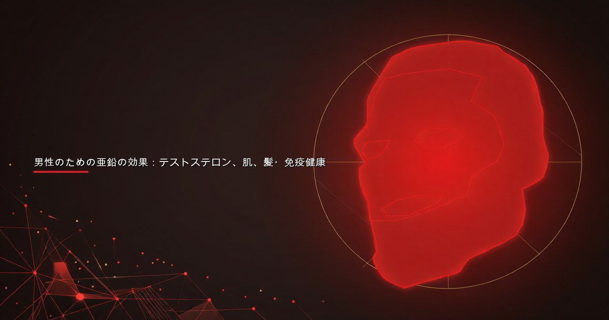 亜鉛のサプリメントカプセルと亜鉛を多く含む食品で男性の亜鉛の効果を示す画像