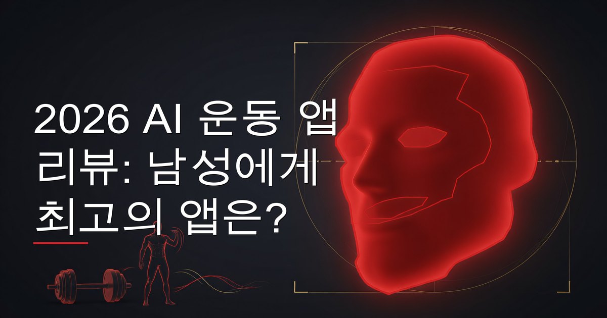스마트폰에서 운동 계획을 보여주는 AI 운동 앱 인터페이스